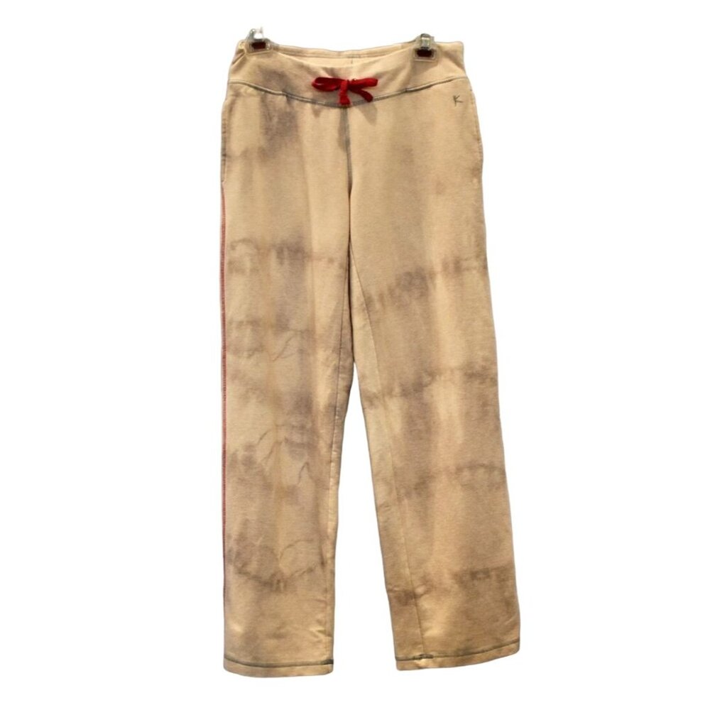 Women's Danskin Custom Bleach Dye Joggers Sweat Pants Size S
